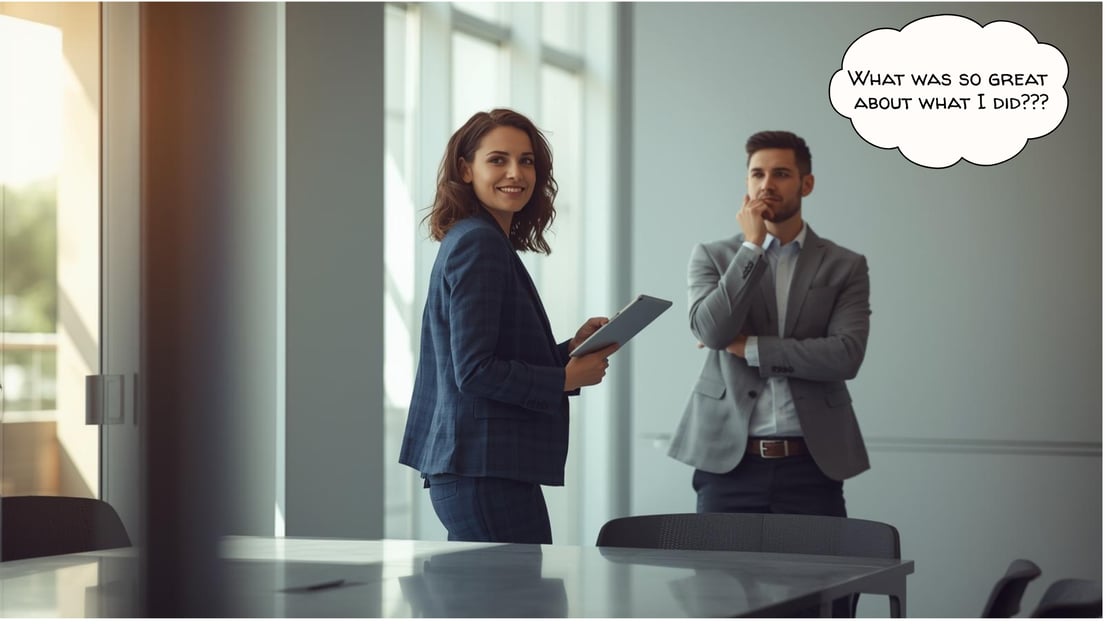 Great Job Isnt Feedback