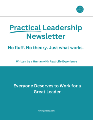 Practical Leadership Newsletter Cover (1)